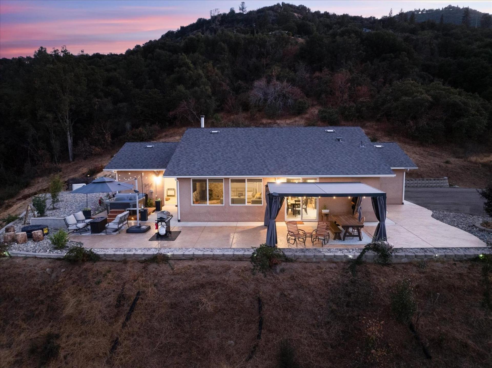 Hilltop Paradise With Stunning Views/Hot Tub/Firepit/Dog Friendly Oakhurst Exterior foto